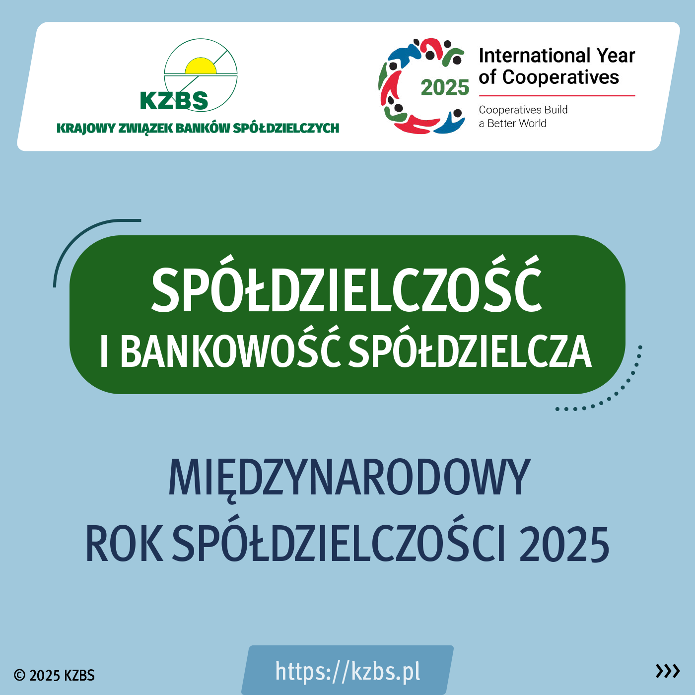 Baner "Spółdzielczość i Bankowość Spółdzielcza"